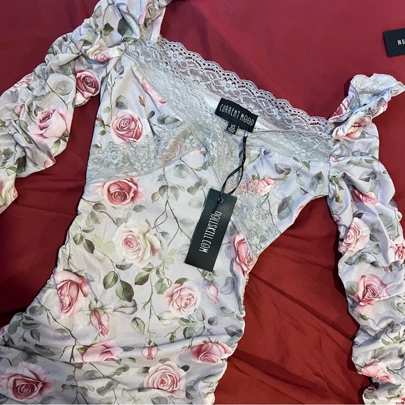 Current Mood x Dolls Kill - GARDEN HIDEAWAY MINI DRESS - Picture 3 of 5